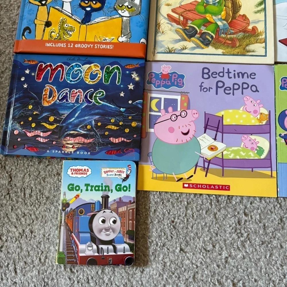 Storybook Collection Instant Library Book Bundle Lot Franklin Turtle Pete Cat